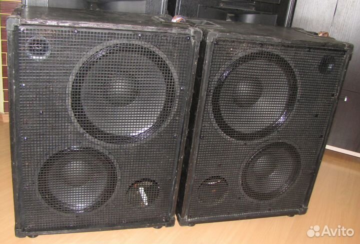 Колонки SFA 1040-2080Вт 2шт Pro F12L76, F15L76 +Вч