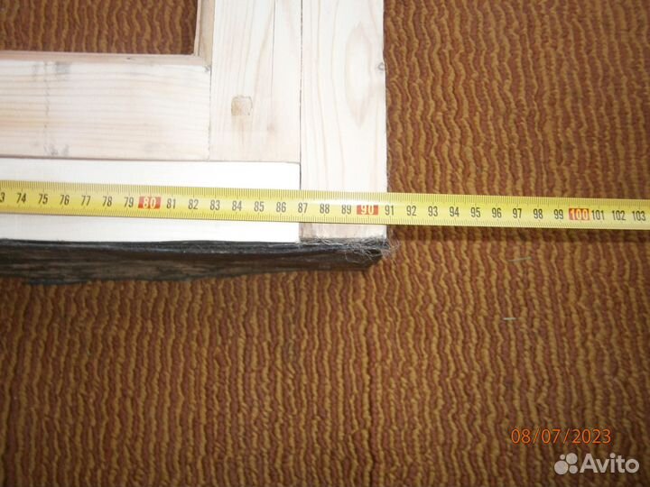 Оконный блок деревянный