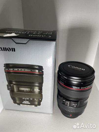 Объектив Canon ef 24- 105mm f4L