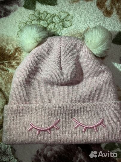 Шапка теплая для девочки