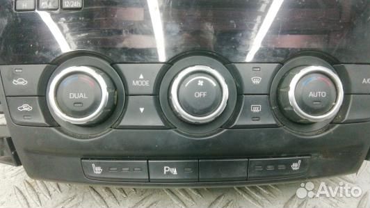 Блок управления печки и климат-контроля mazda 6 GJ