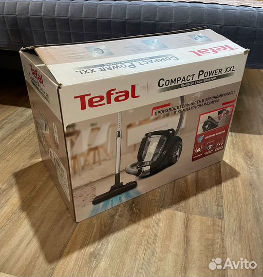 Новый Пылесос Tefal Compact Power XXL TW4825EA