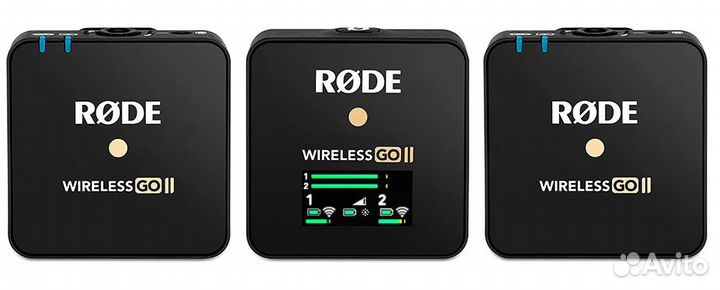 Rode Wireless GO II, 2 передатчика