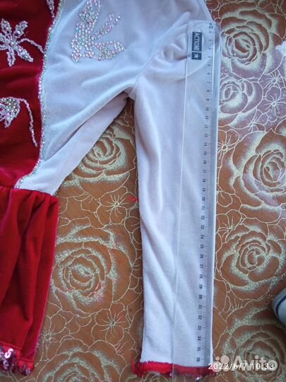 Платье для фигурного катания+брючки