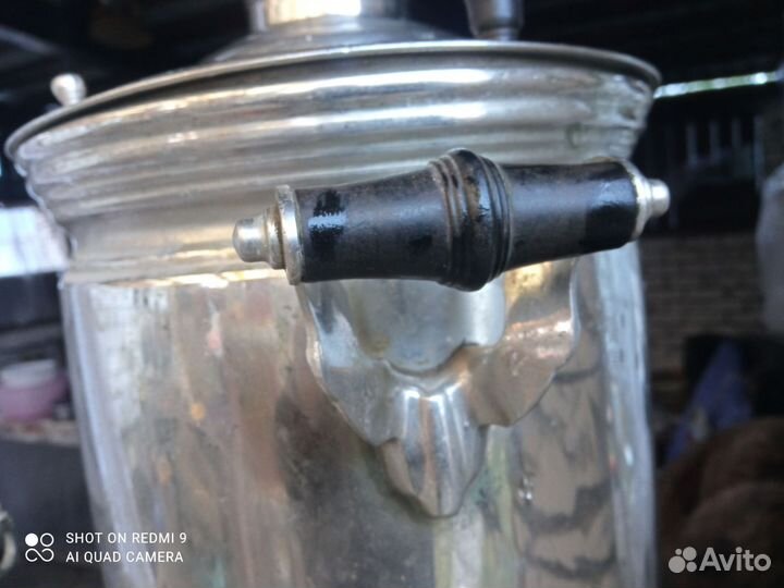 Самовар на дровах старинный