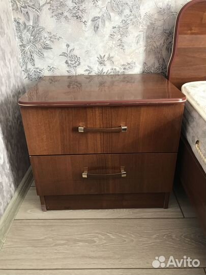 Кровать Двуспальная Две Тумбы бу Армавир