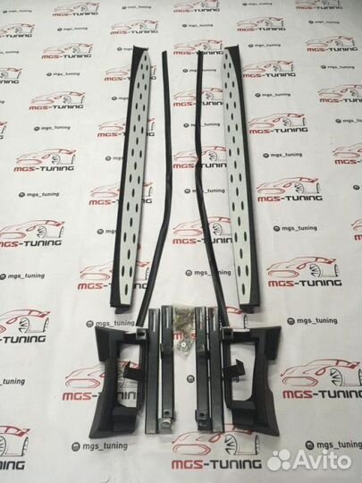 Пороги KIA Sportage 15+ дизайн 2