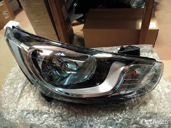 Фара Hyundai Solaris Правая Фара Солярис передняя