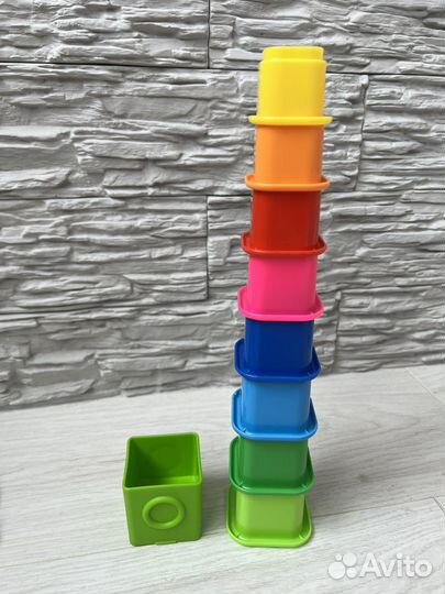 Развивающие игрушки пакетом для малышей б/у