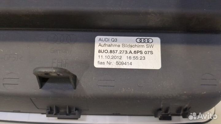 Дисплей компьютера Audi Q3, 2012