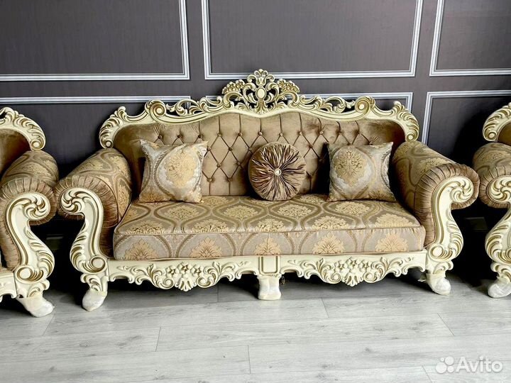 Диван с креслами Корона