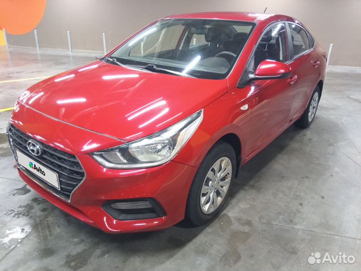 Hyundai Solaris 1.6 AT, 2018, 124 351 км