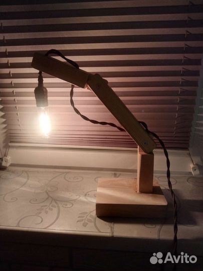 Лампа настольная винтаж