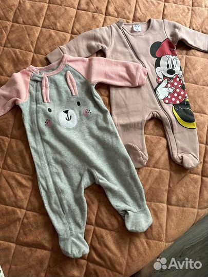 Одежда на девочку 56-68 пакетом