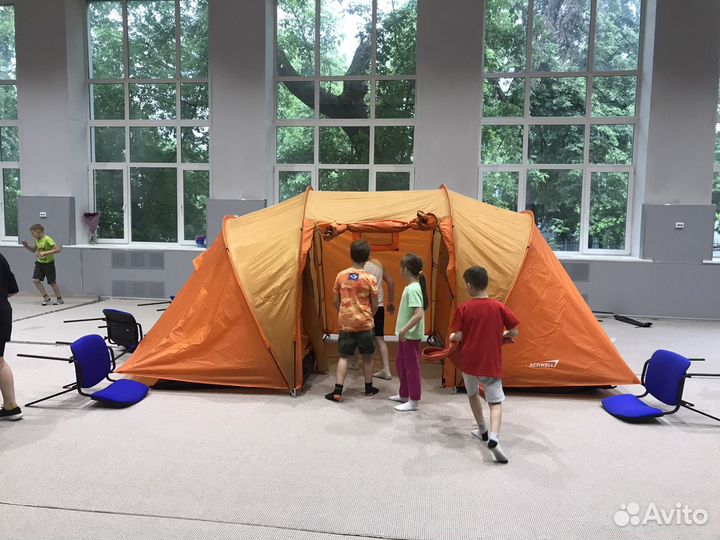 Палатка 4-х местная с тамбуром