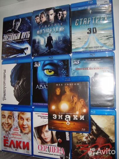 4К UHD и Blu-Ray диски(лотами)