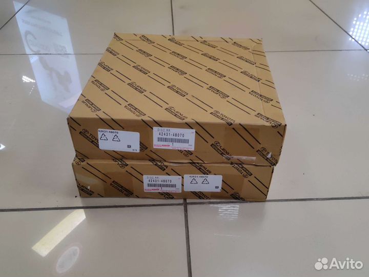 Задние тормозные диски toyota higtlander