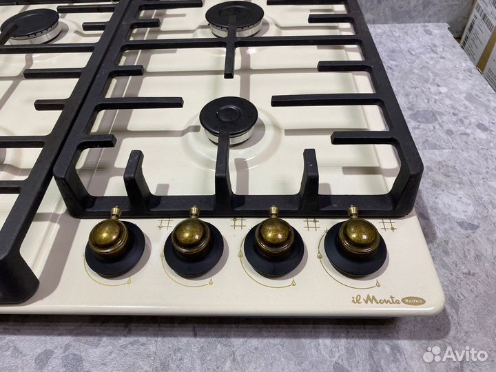 Газовая варочная панель il Monte BH-605E ivory rus