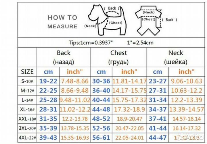 Одежда для средних собак