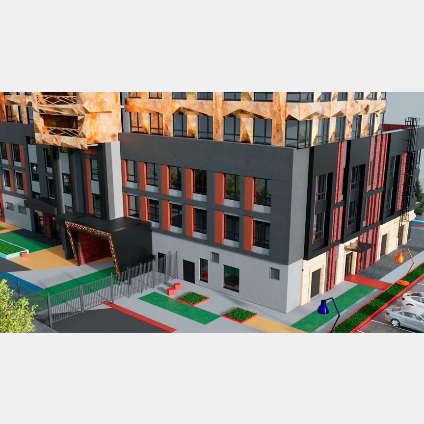 1-к. квартира, 55,6 м², 21/28 эт.