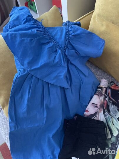 Летние вещи пакетом для девочек 122 128