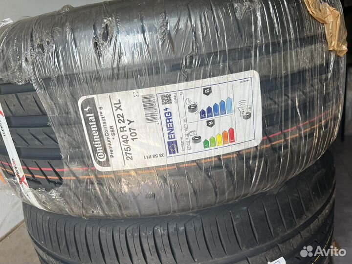 Continental PremiumContact 6 SSR 315/35 R22 и 275/40 R22