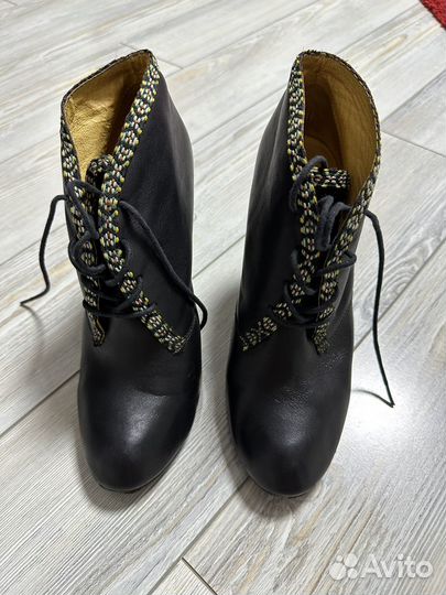 Ботильоны натуральная кожа