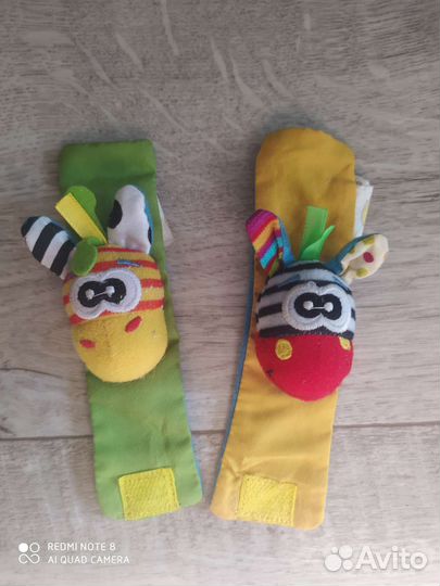 Игрушки погремушки пакетом