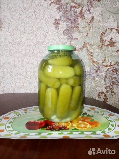 Огурцы солёные