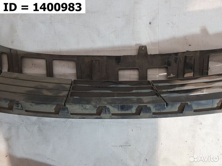 Спойлер переднего бампера губа Kia Rio