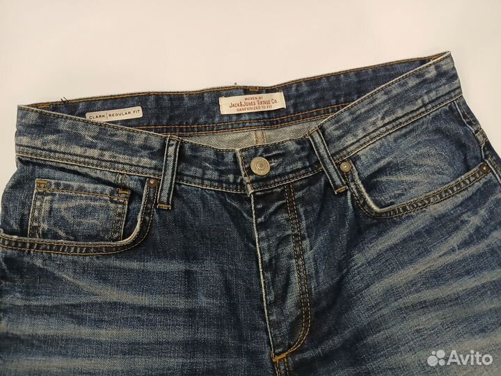 Джинсы широкие мужские прямые