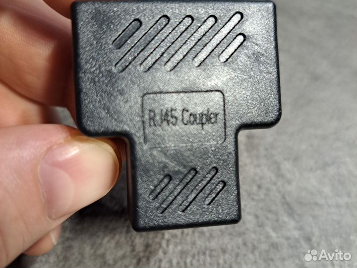 Переходник для удлинения интерне кабеля RJ 45