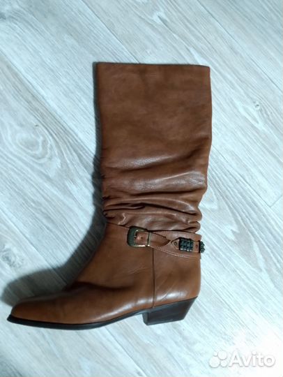 Сапоги женские зимние натуральная кожа