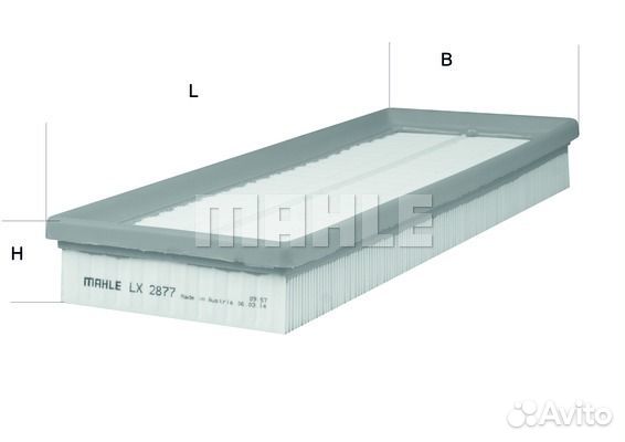 Фильтр воздушный MB W220 55 AMG