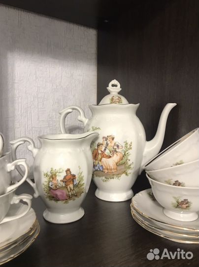 Сервиз кофейный Poland,14 пр