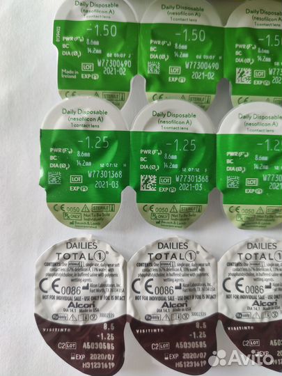 Линзы контактные Bio true