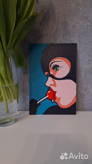 Интерьерная картина поп-арт