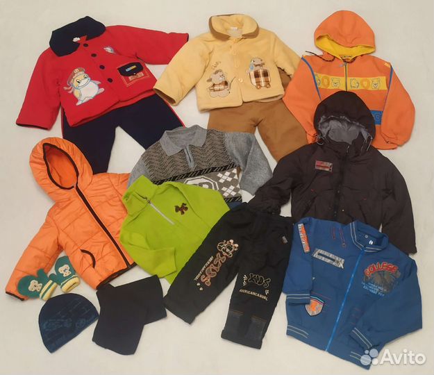 Вещи пакетом на мальчика 1-3 года