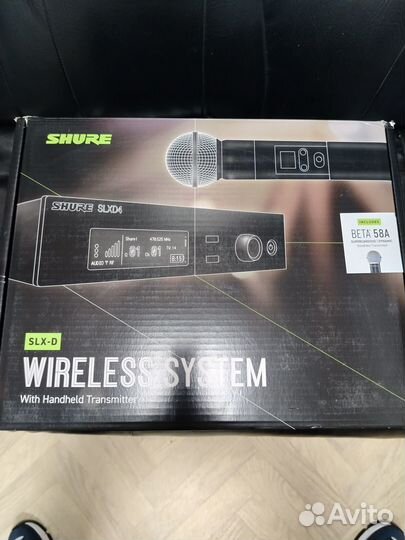 Радиосистема Shure slxd24E B58 H56