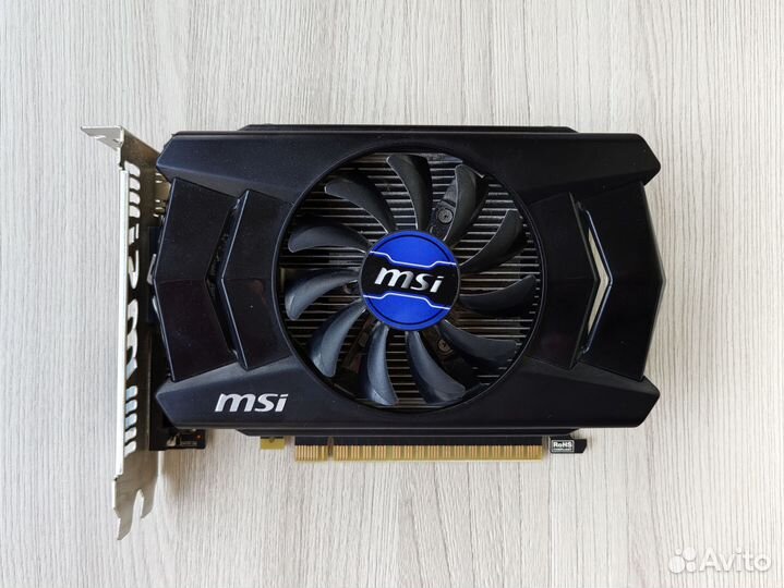 Видеокарта MSi GTX 750 Ti 2gb Рабочая