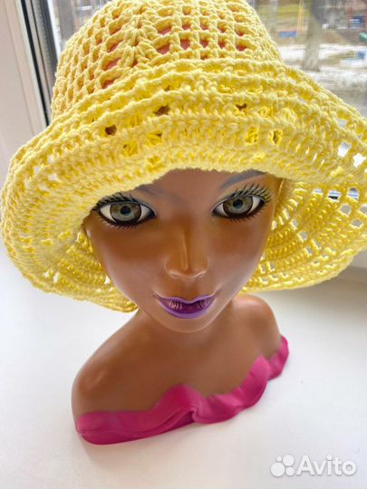 Шляпа вязаная