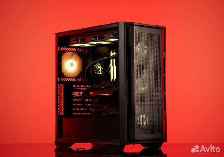 Игровой компьютер fatality42 RTX 4060 8GB NEW Ryzen 5 7500F Cougar uniface X RGB