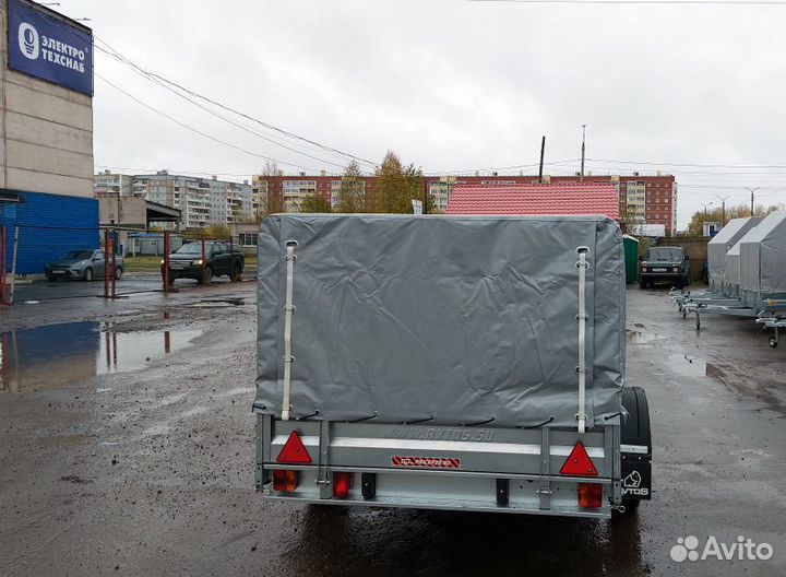 Легковой прицеп с подрамником 2754х1512х1000 R13