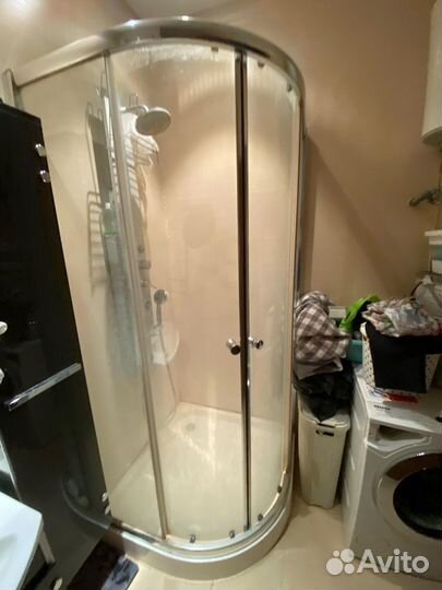 Душевой уголок с поддоном 100х100