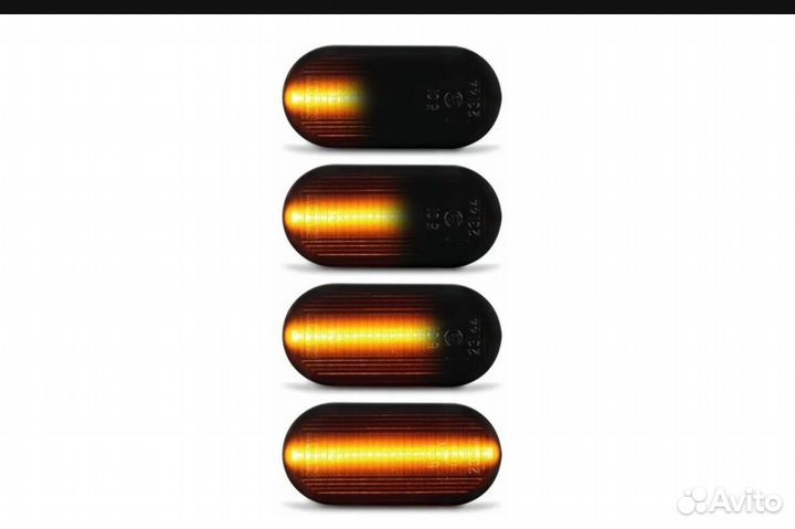 Повороты повторители бегающие LADA Largus Renault