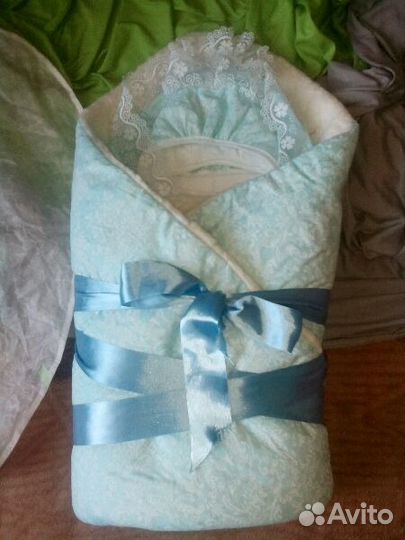 Зимний комплект на выписку из роддома