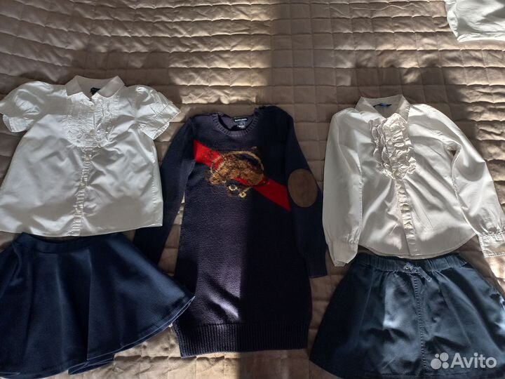 Вещи ralph lauren пакетом (платье, юбка, блузки)