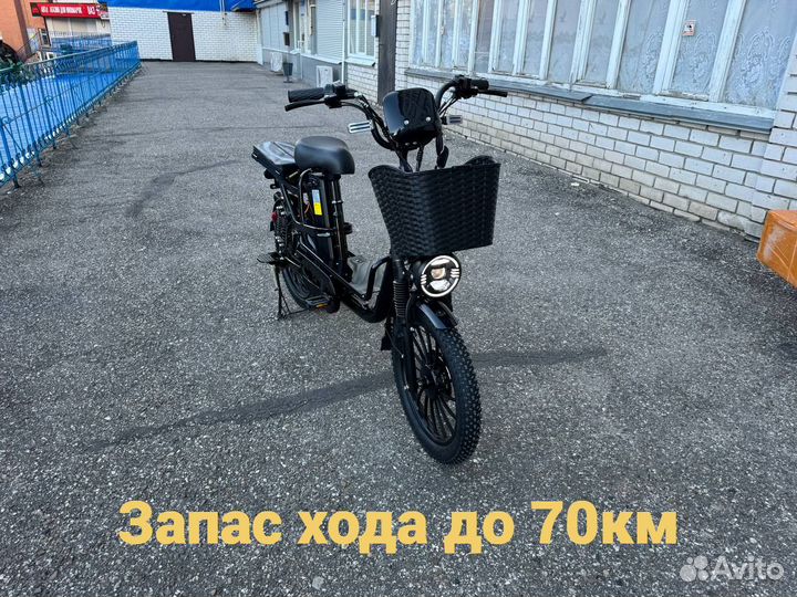 Электровелосипед Монстр Black Edition Pro 20D