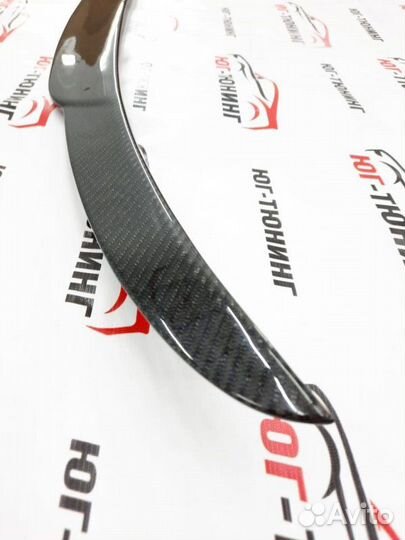 Спойлер Mercedes E-Class w213 карбон в стиле