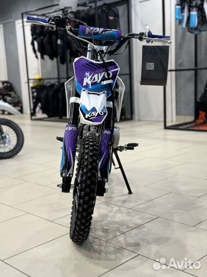 Питбайк kayo mini YX125EM 14/12 (механ.сцеп. элект